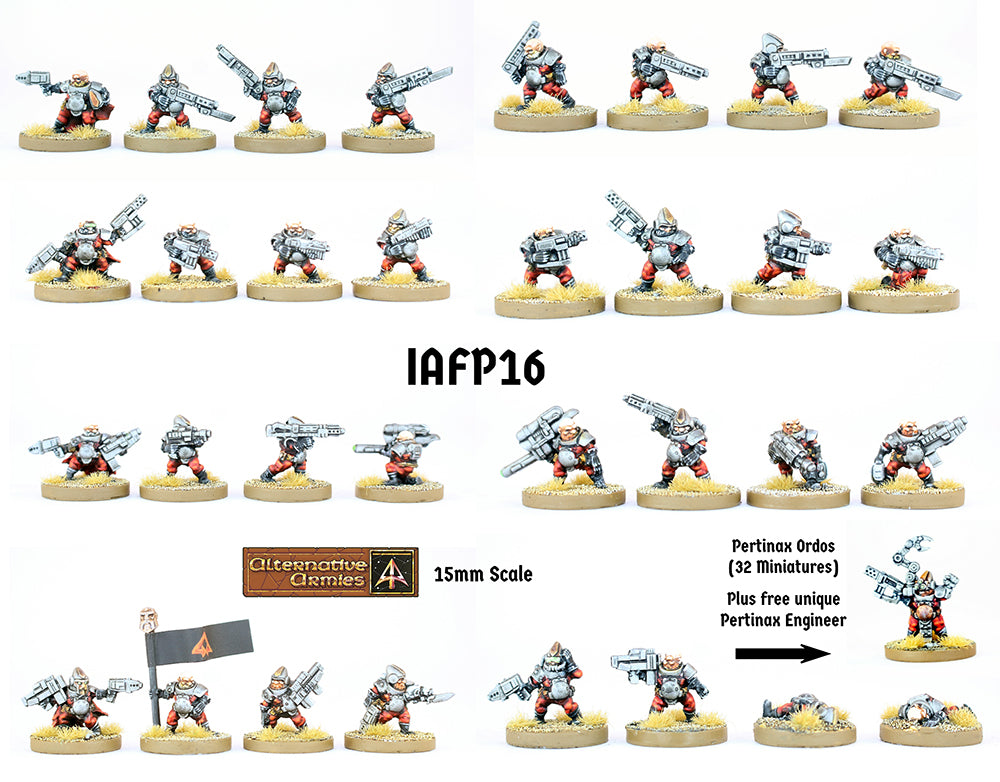 IAFP16 Pertinax Ordos (Platoon Pack) - Includes free extra unique miniature!