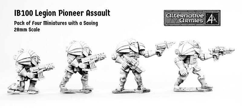 IB100 Legion Pioneer Assault (Four Pack with Saving)