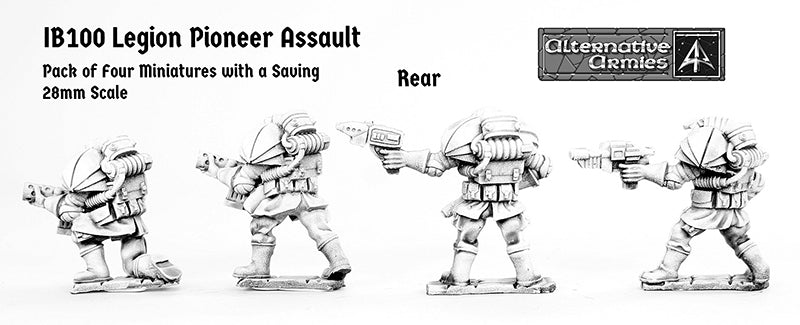 IB100 Legion Pioneer Assault (Four Pack with Saving)