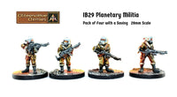 IB29 Planetary Militia (Four Miniatures with Saving) - Save 20%