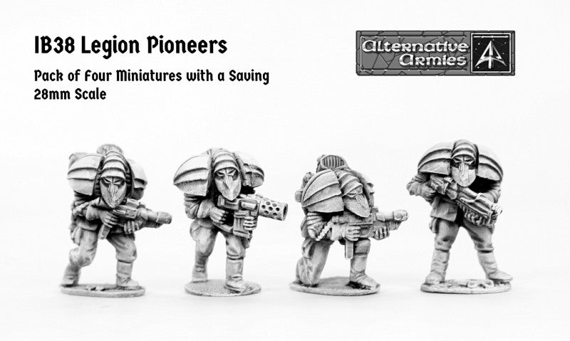 IB38 Legion Pioneers (Four Pack with Saving)