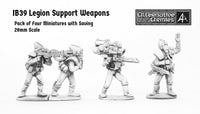 IB39 Legion Support Weapons (Four Pack with Saving)