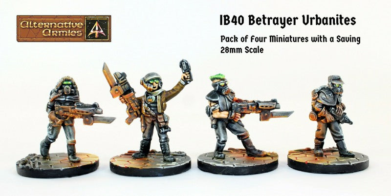IB40 Betrayer Urbanites (Four Pack with Saving)