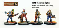 IB41 Betrayer Alphas (Four Pack with Saving)