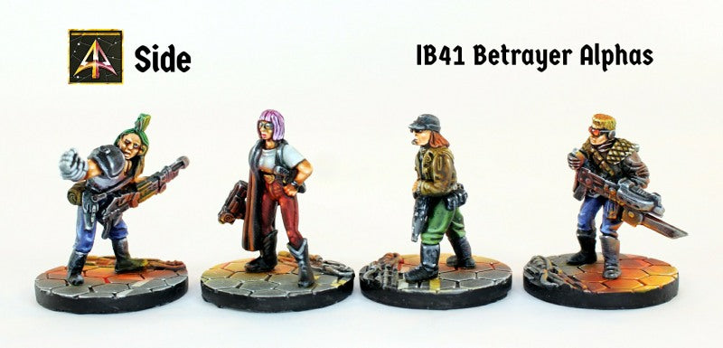 IB41 Betrayer Alphas (Four Pack with Saving)