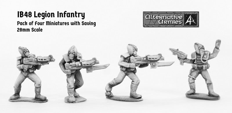 IB48 Legion Infantry (Four Pack with Saving)