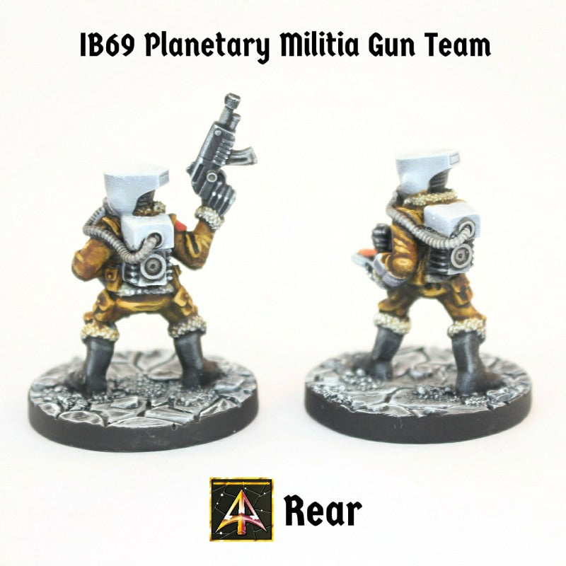 IB69 Planetary Militia Gun Team (Two Pack with Saving)