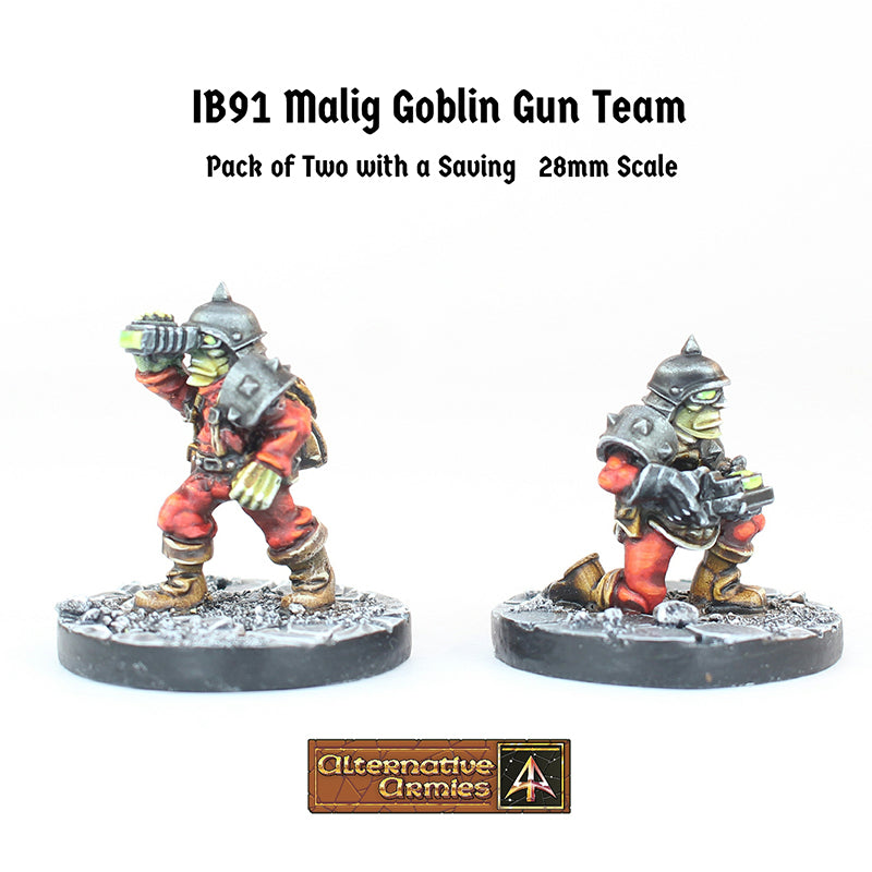 IB91 Malig Gun Team (Two Pack with Saving)