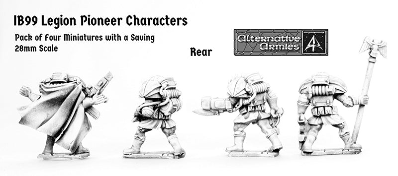 IB99 Legion Pioneer Characters (Four Pack with Saving)
