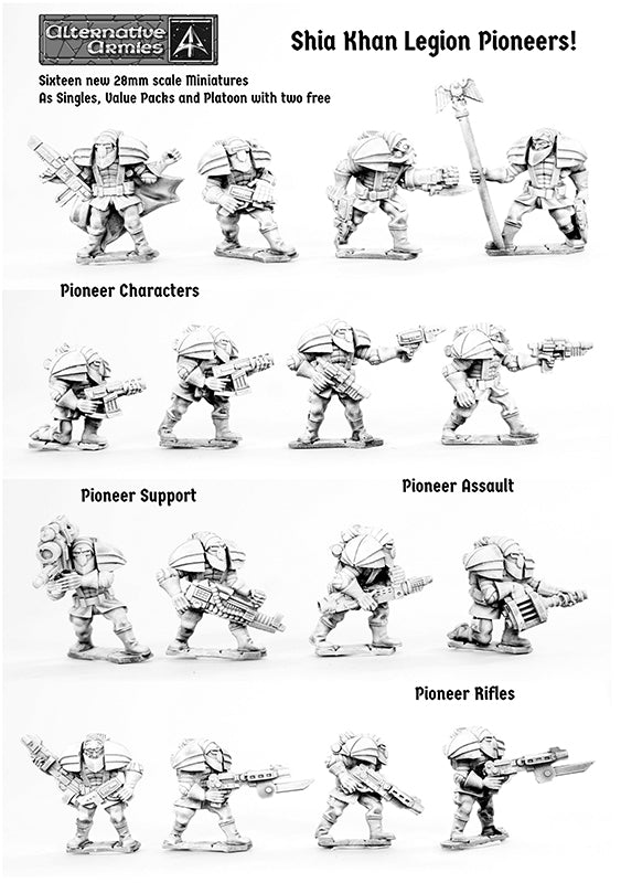 IP09 Khanate Pioneer Ordos with two miniatures included free