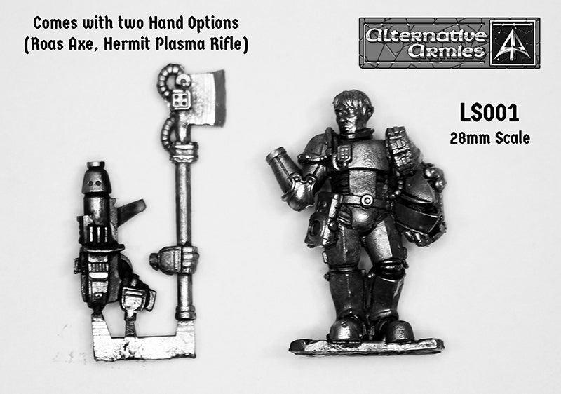 LS001 Squire Green (Retained Knight)  (Loyalty Miniature)