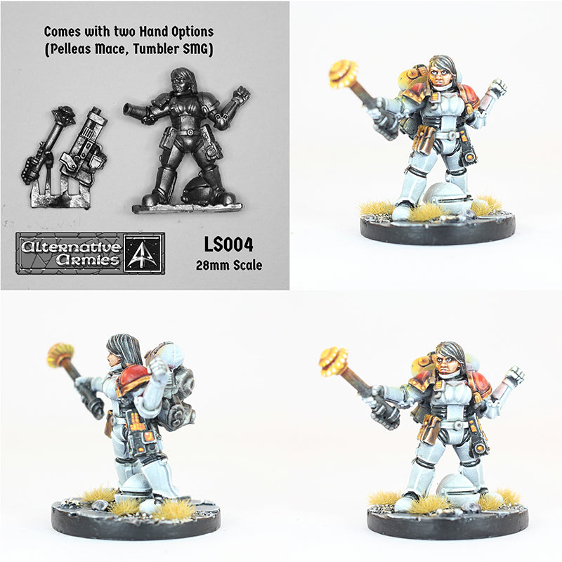 LS004 Squire Beaumont (Female Retained Knight)  (Loyalty Miniature)