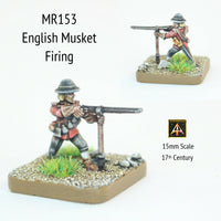 MR153 English Musket Firing 17thC Hat
