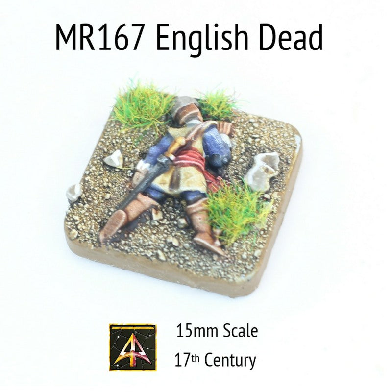 MR167 English Dead Face Down 17thC Pot Helmet