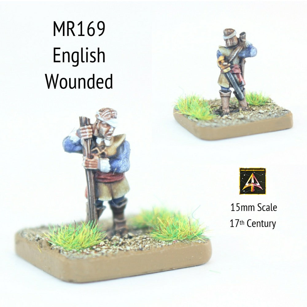 MR169 English Wounded Walking Staff 17thC
