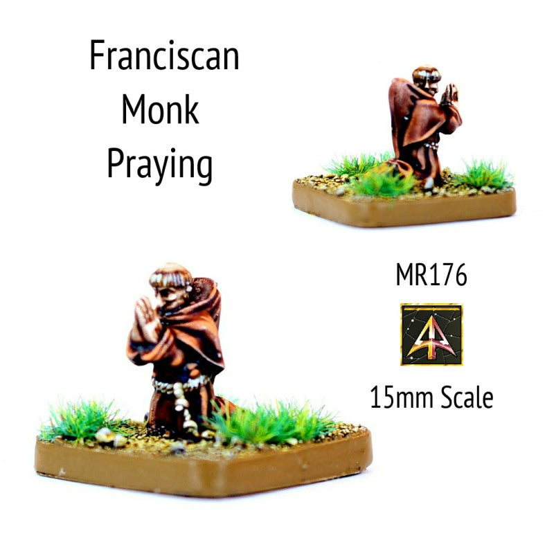 MR176 Franciscan Monk Praying