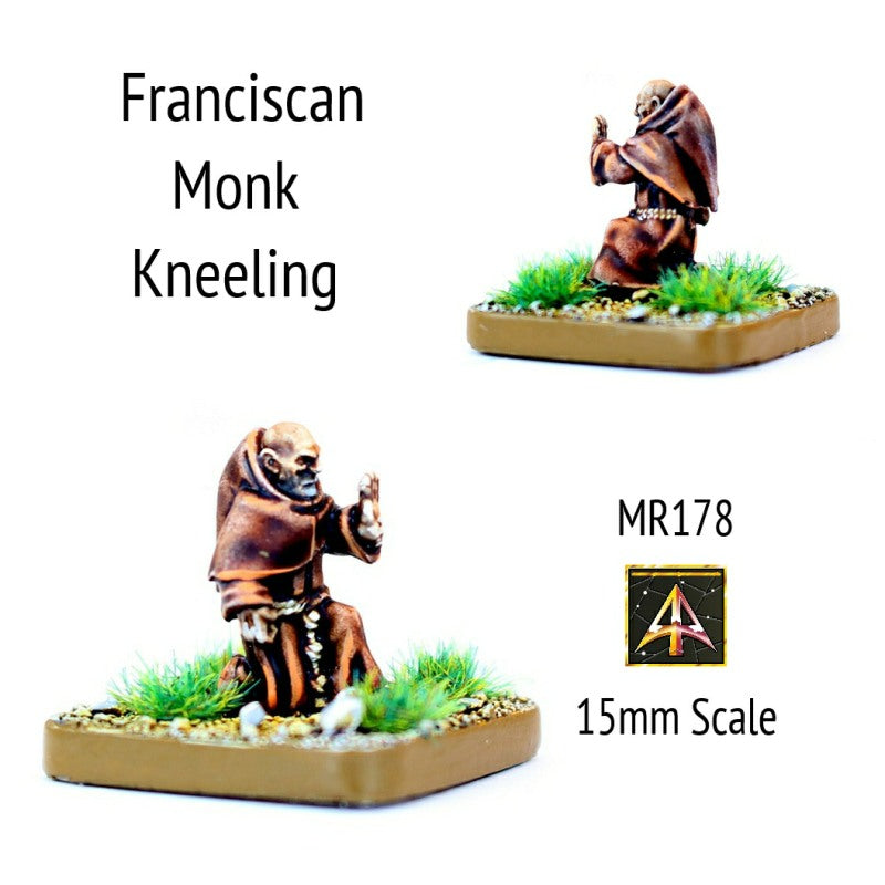 MR178 Franciscan Monk kneeling