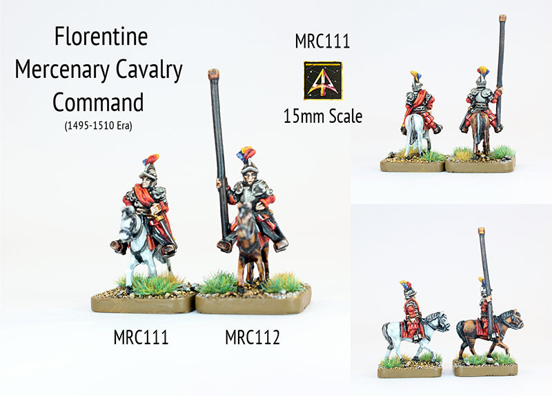 MRC111 Florentine Mercenary Command - Early 16thC (Choose Mounts or Riders)