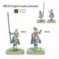 MRC83 English Cavalry Command 17thC (Two or Single)