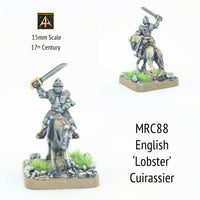 MRC88 English Cuirassier Sword Raised 17thC