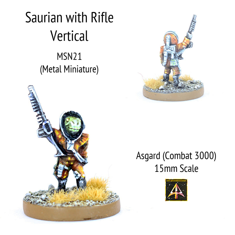 MSN21 Saurian with rifle verticle