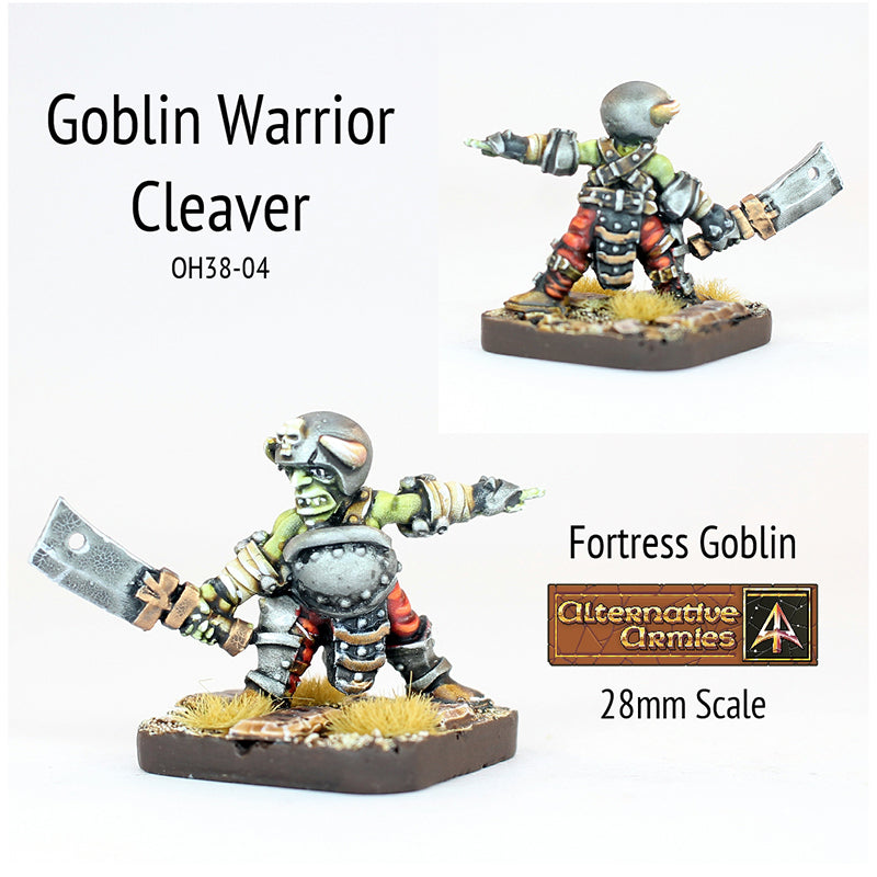 OH38-04 Goblin Warrior with Cleaver