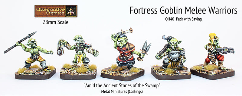 OH40 Fortress Goblin Missile Weapons (Value Pack with Saving)