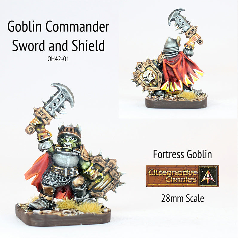 OH42-01 Goblin Commander Sword and Shield
