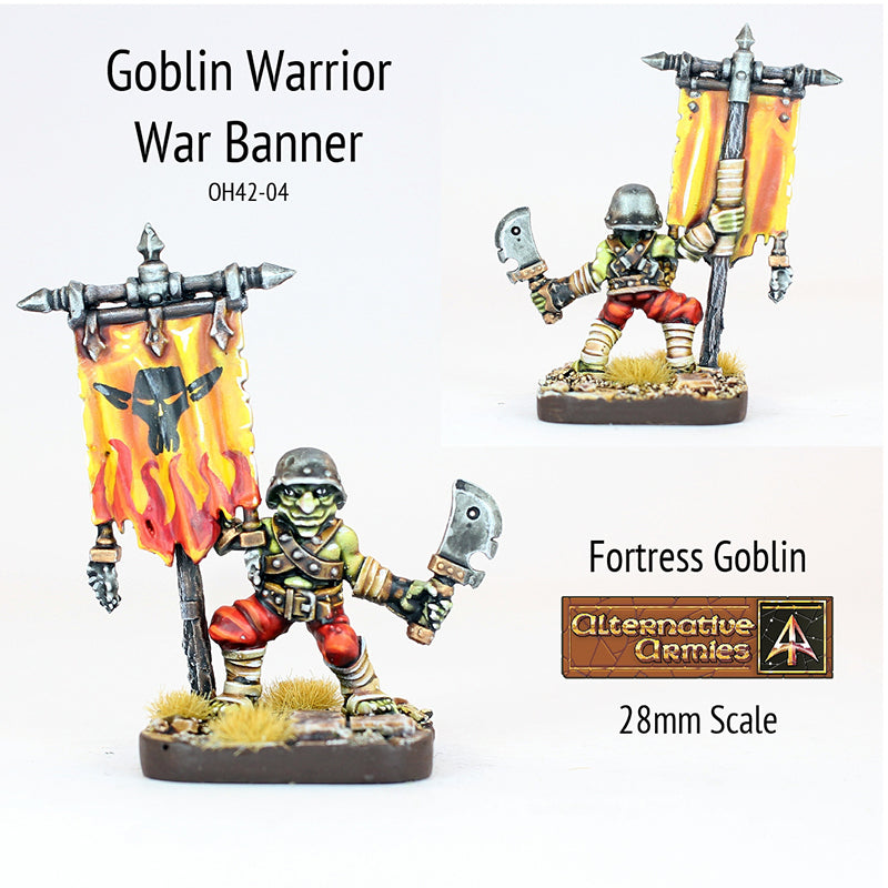 OH42-04 Goblin Warrior War Banner