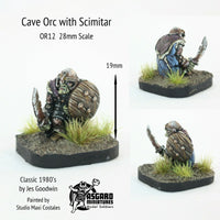 OR12 Cave Orc with Scimitar
