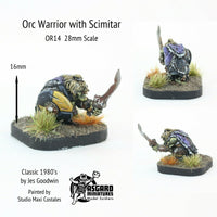 OR14 Orc Warrior with Scimitar