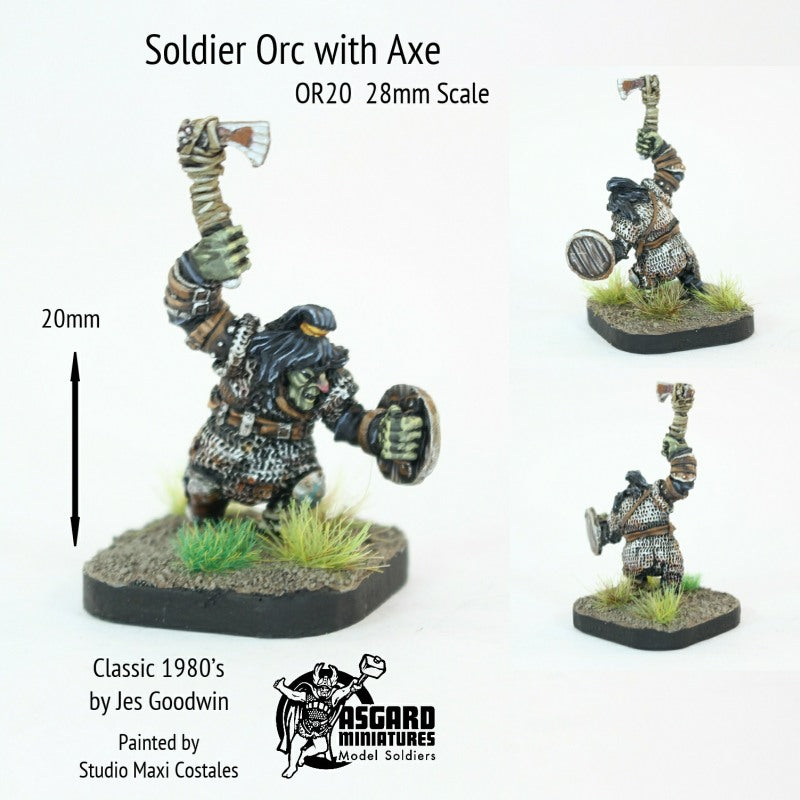 OR20 Soldier Orc with Axe
