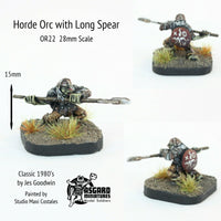 OR22 Horde Orc with Long Spear
