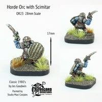 OR23 Horde Orc with Scimitar