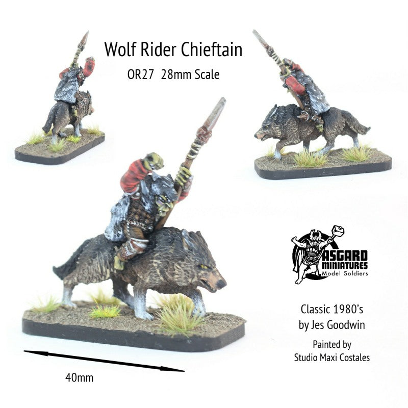 OR27 Wolf Rider Chieftain (Also Wolf or Rider as singles)