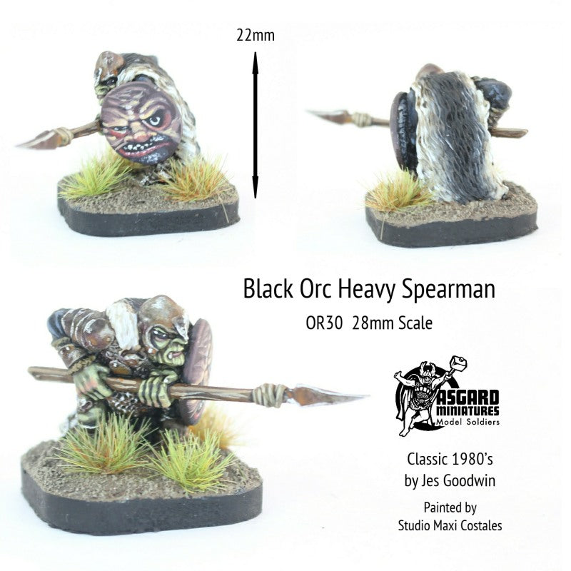 OR30 Black Orc Heavy Spearman