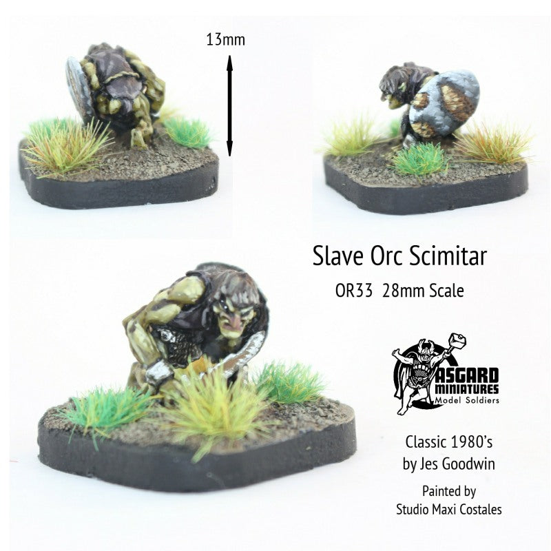 OR33 Slave Orc with Scimitar