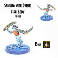 SGF222 Samebito with Daisho upper body