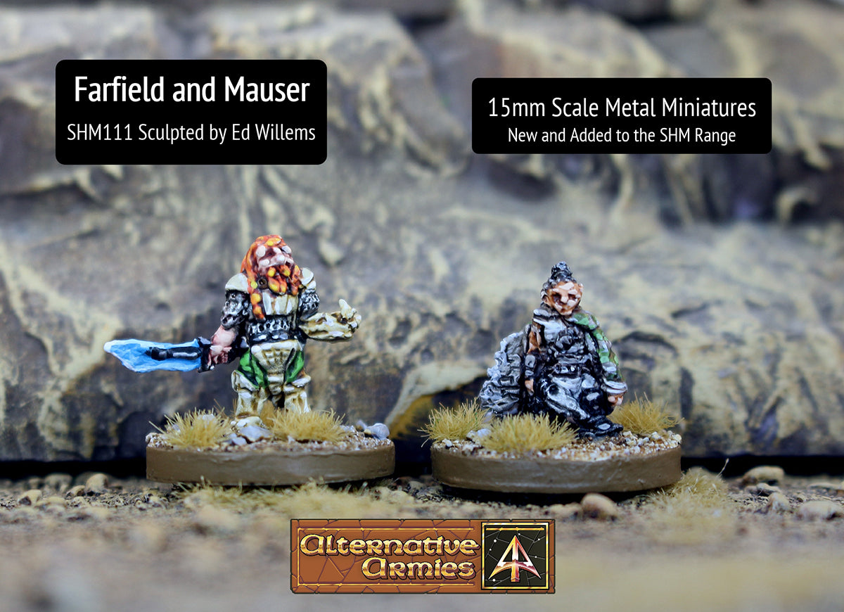 SHM111 Farfield and Mauser (2 Miniatures)