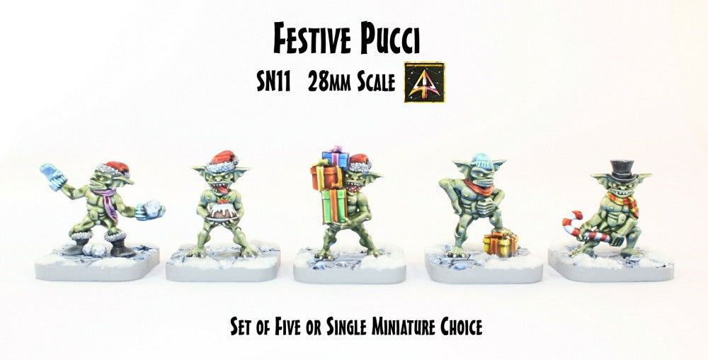 SN11 Festive Pucci (Pack or Single Miniatures)