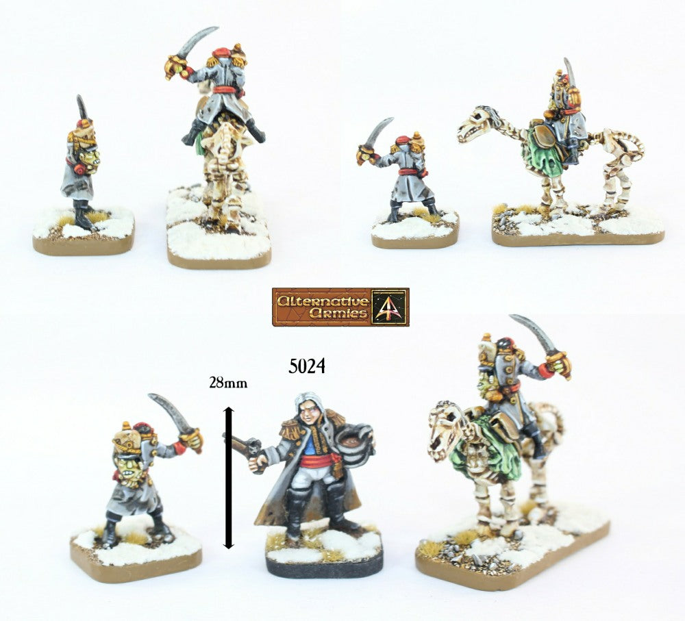 VLE16 Nikita Hedloski Zombie NCO (Foot and Mounted Set) - 3 packs remain only