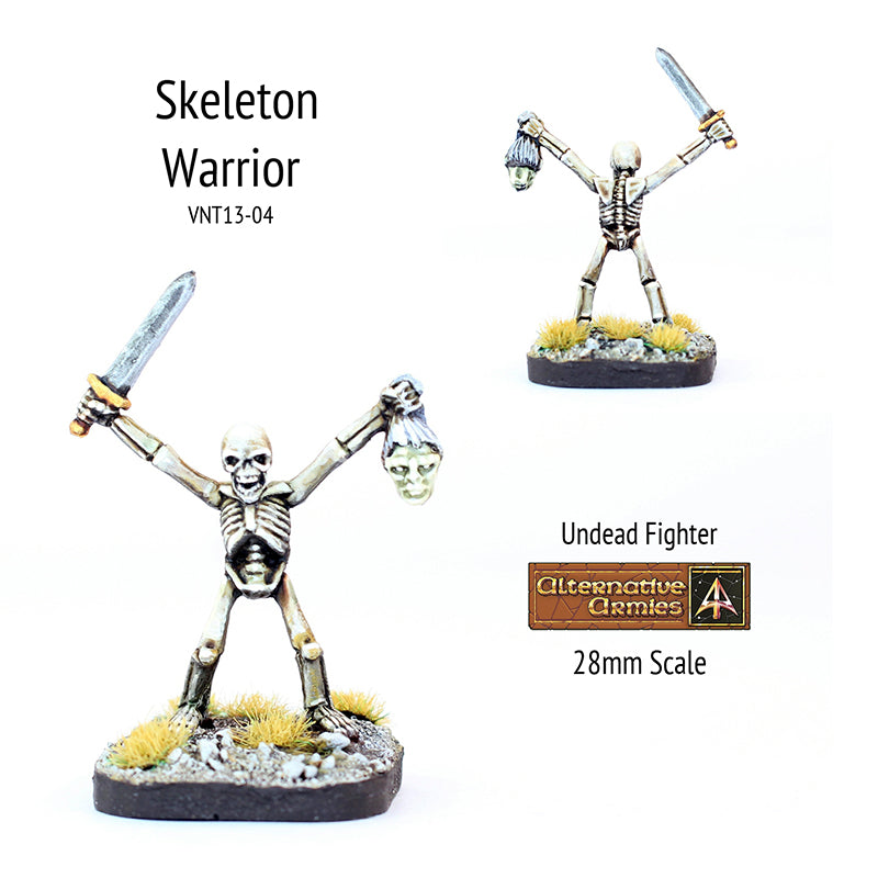 VNT13-04 Skeleton with Sword and Severed Head