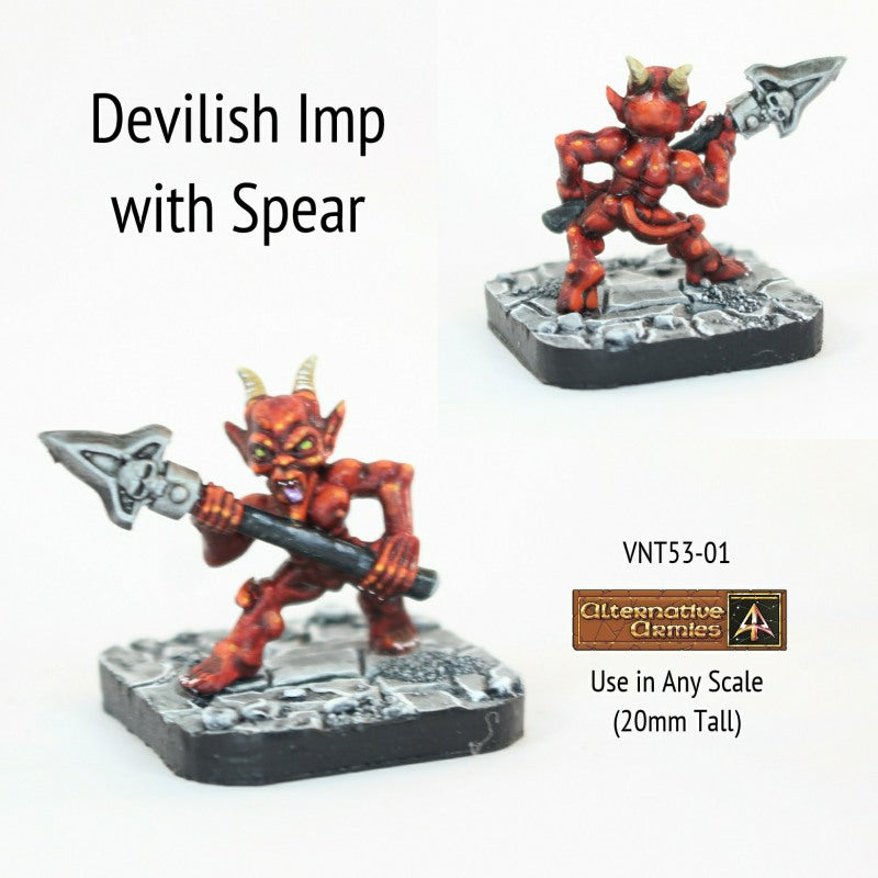 VNT53-01 Devilish Imp with Spear - Save 10%