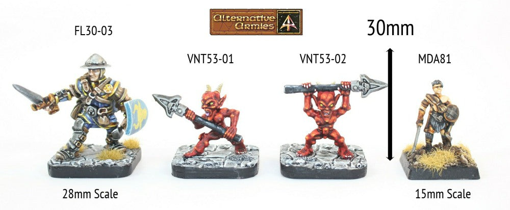 VNT53-01 Devilish Imp with Spear - Save 10%