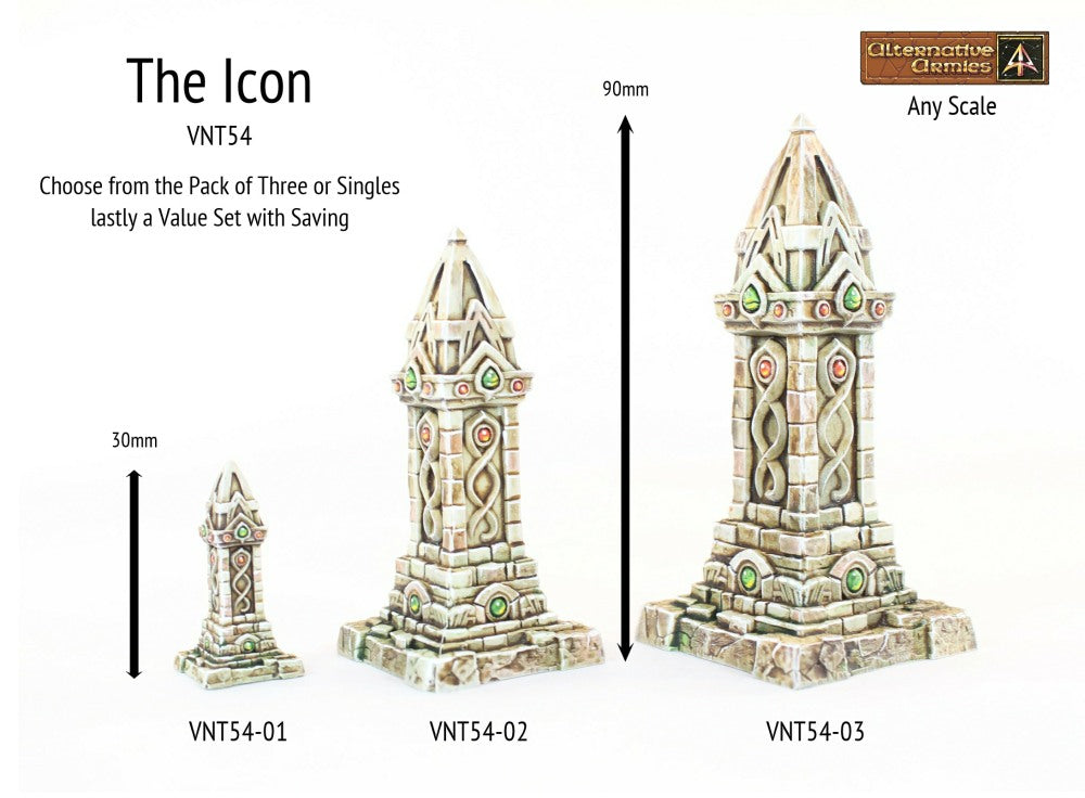 VNT54 The Icon (Three Set, Singles or Value Pack)