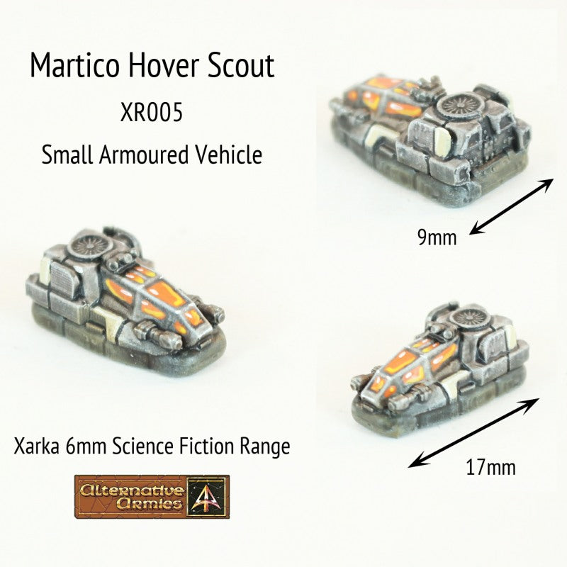 XR005 Martico Hover Scout (Pack of Four or Single)