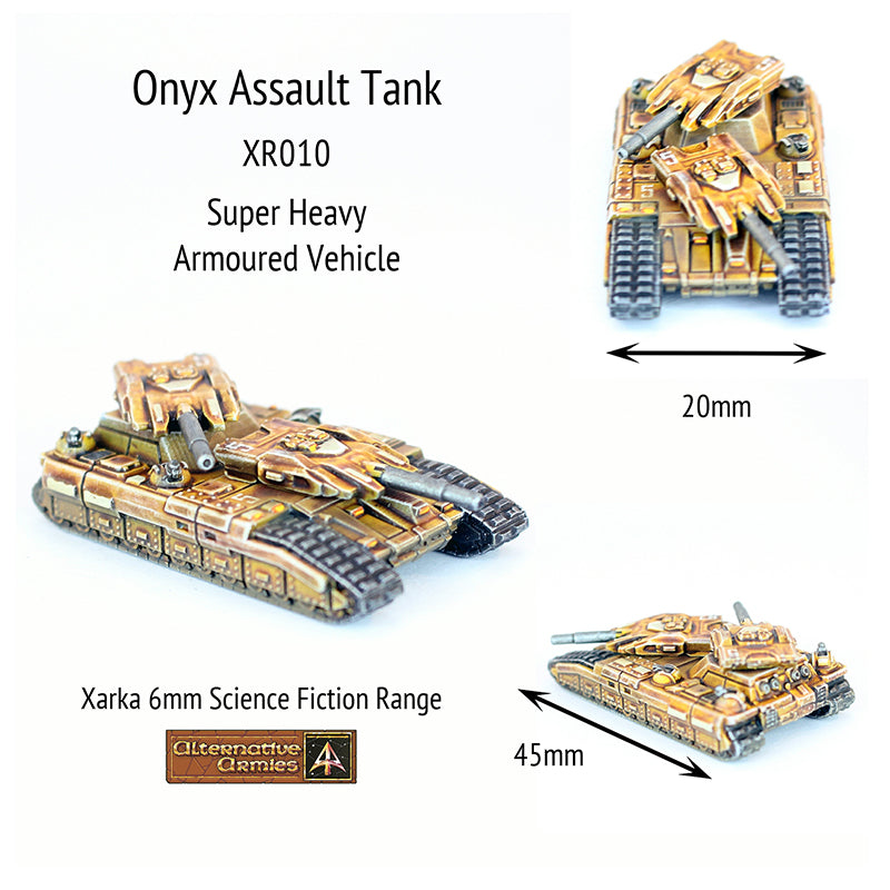 XR010 Onyx Super-Heavy Assault Tank