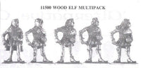 11500 Wood Elves (5 Different Miniatures)