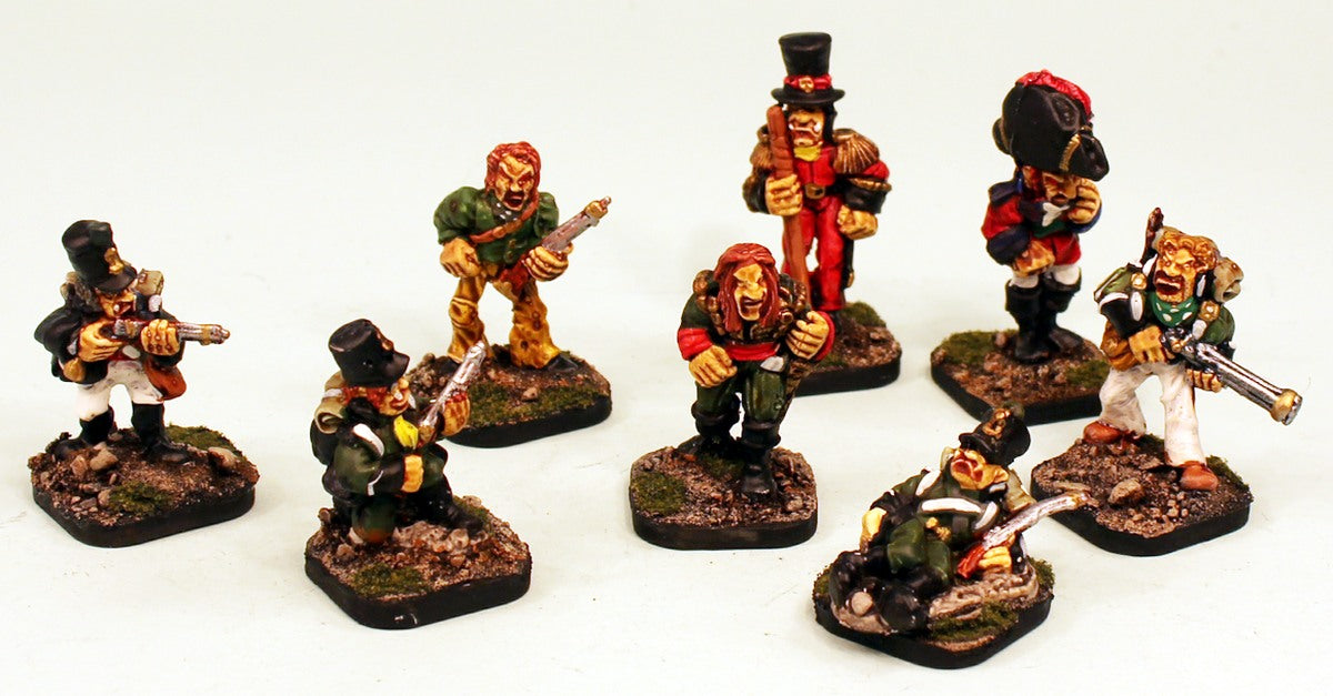 5004 Sharkes Victory - Flintloque Set (Single Miniatures or Full Set)