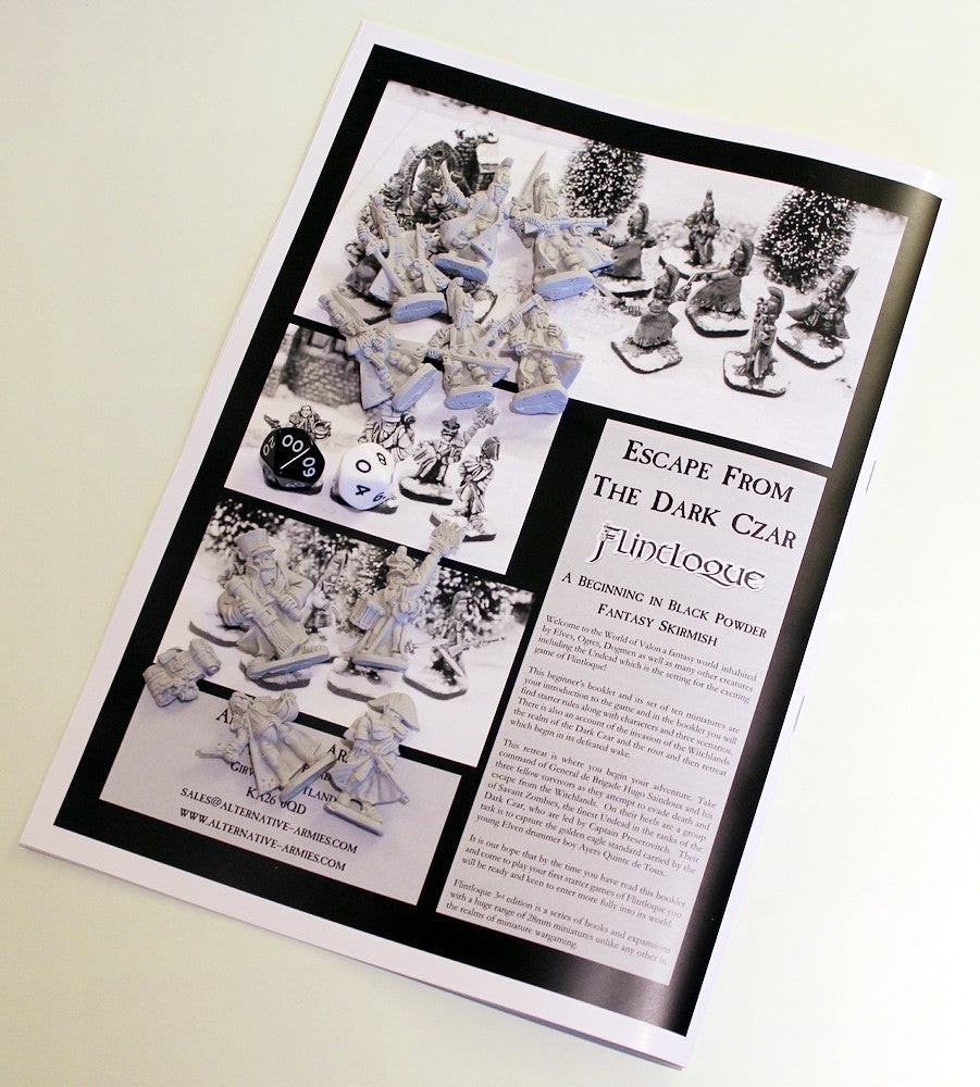 5024 Escape from the Dark Czar - Flintloque Beginners Set